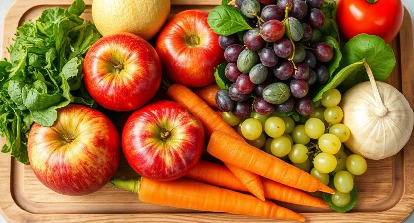 Fresh fruits and veggies for your pet bird