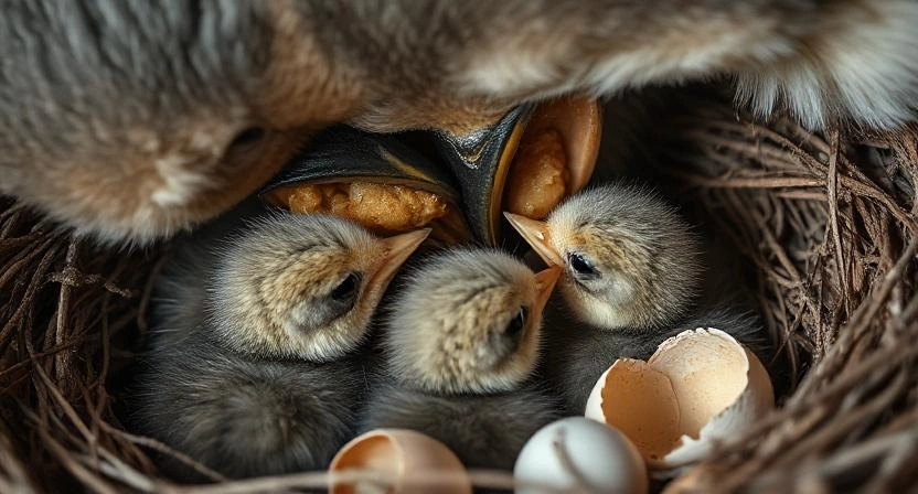 Happy bird family - successful bird breeding tips result