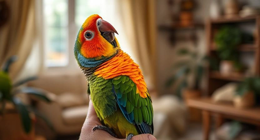 bird communication between parrot and owner